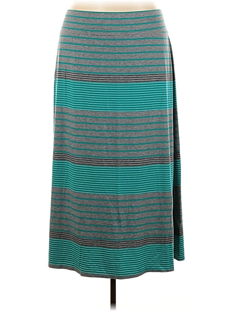 Pre-owned Ava & Viv Casual Skirt In Blue