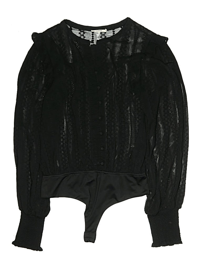 Pre-owned Tularosa Bodysuit In Black