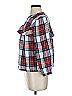 J.Crew Plaid Red 3/4 Sleeve Blouse Size S - photo 5