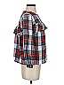 J.Crew Plaid Red 3/4 Sleeve Blouse Size S - photo 4