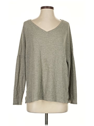 Aqua Pullover Sweater (view 1)