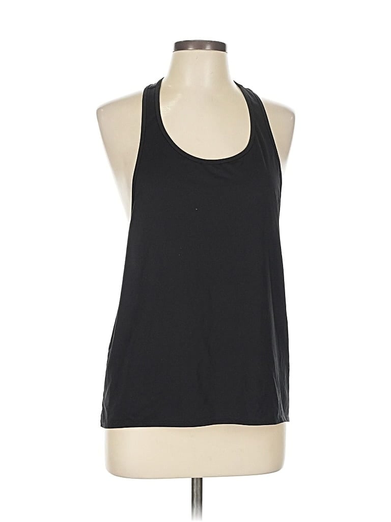 Pre-owned Fabletics Tank Top Black Halter Neckline Tops