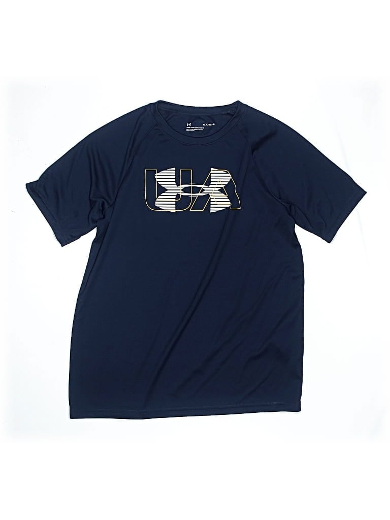 Pre-owned Under Armour Kids' Active T-shirt In Blue