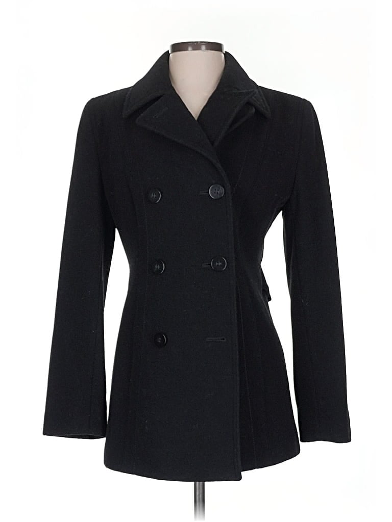 Pre-owned Jones New York Coat In Black