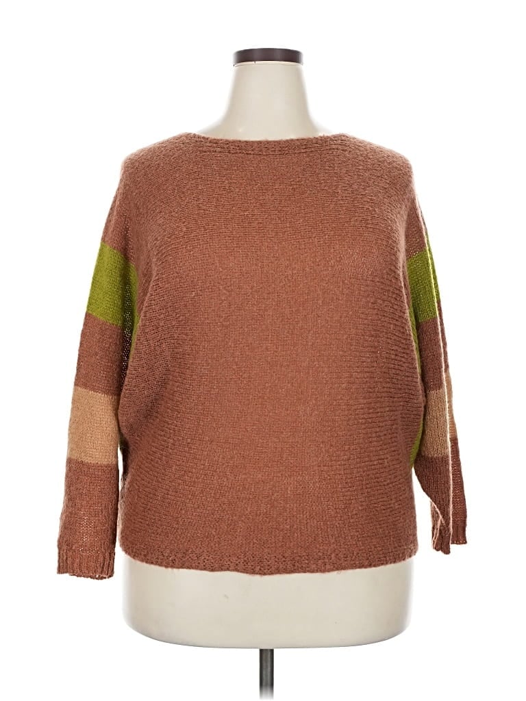 Pre-owned Venti6 Pullover Sweater In Brown