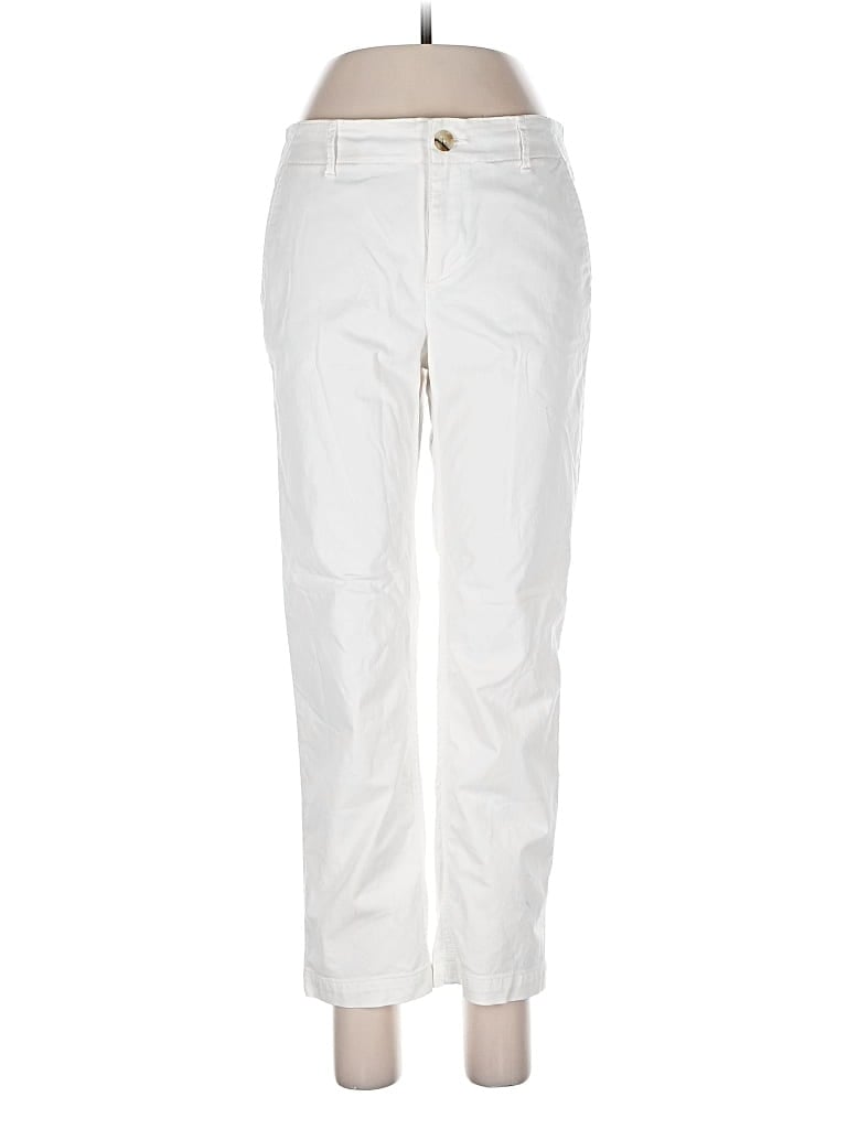 ANN TAYLOR LOFT Pre-owned Casual Pants In White