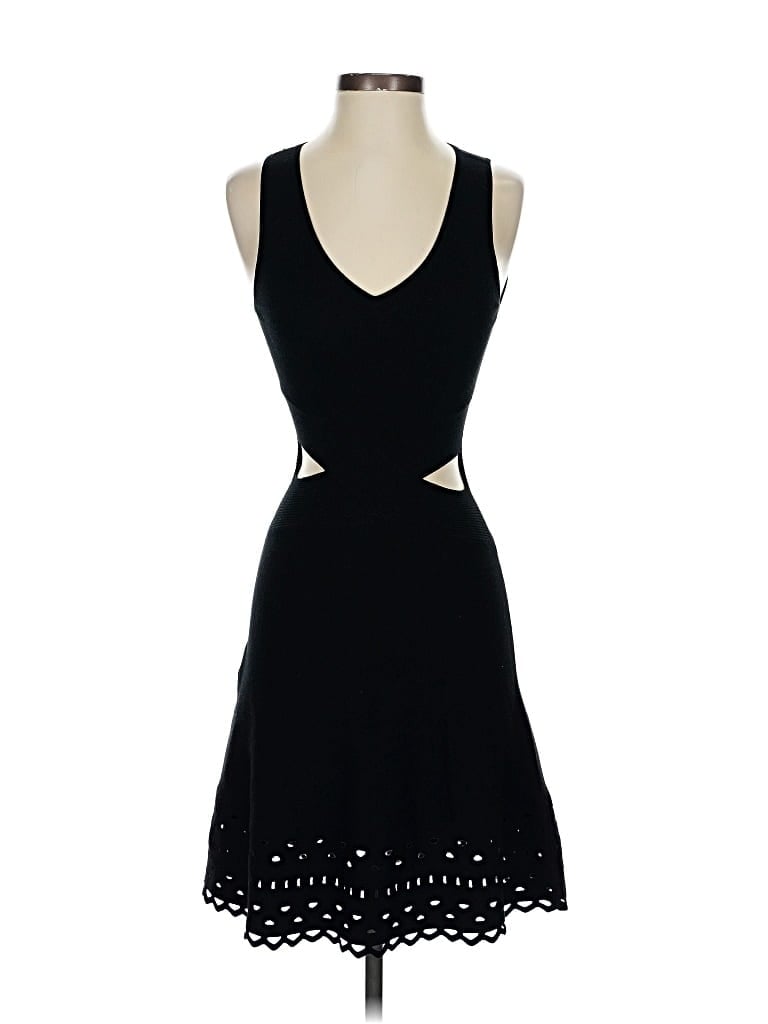 Pre-owned Ramy Brook Cocktail Dress In Black