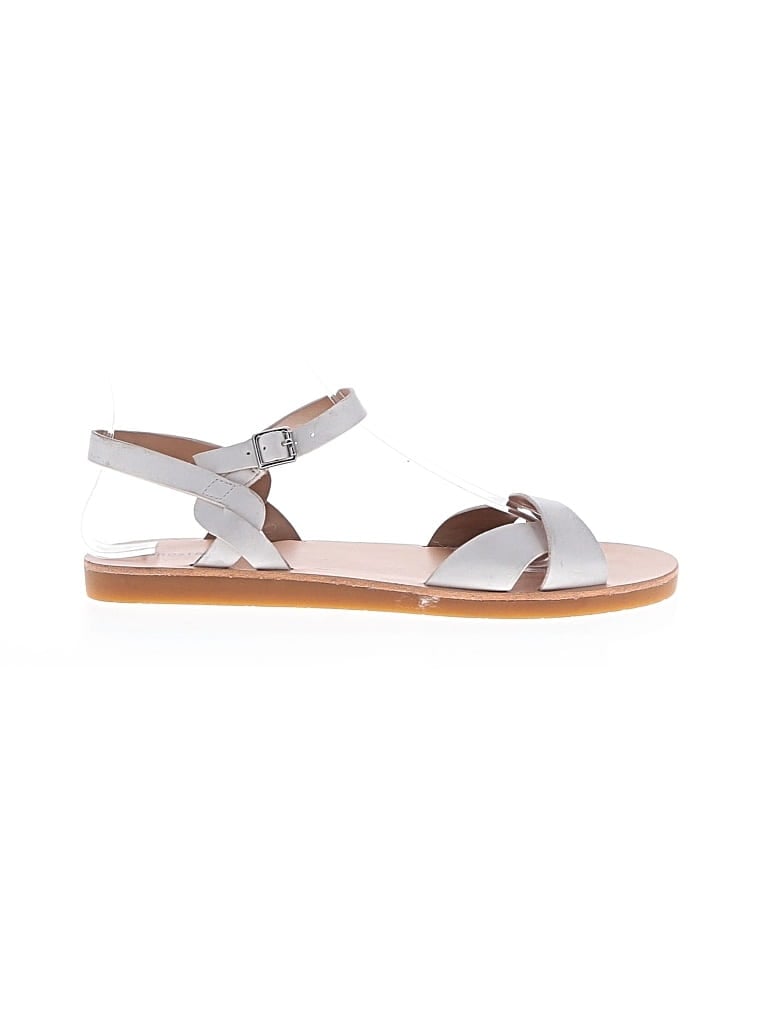 Pre-owned Nordstrom Sandals In White