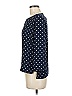 Lila Rose 100% Polyester Blue 3/4 Sleeve Blouse Size M - photo 5