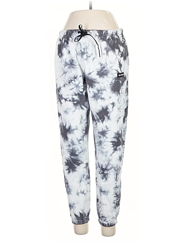 Pre-owned Rvca Sweatpants In Gray