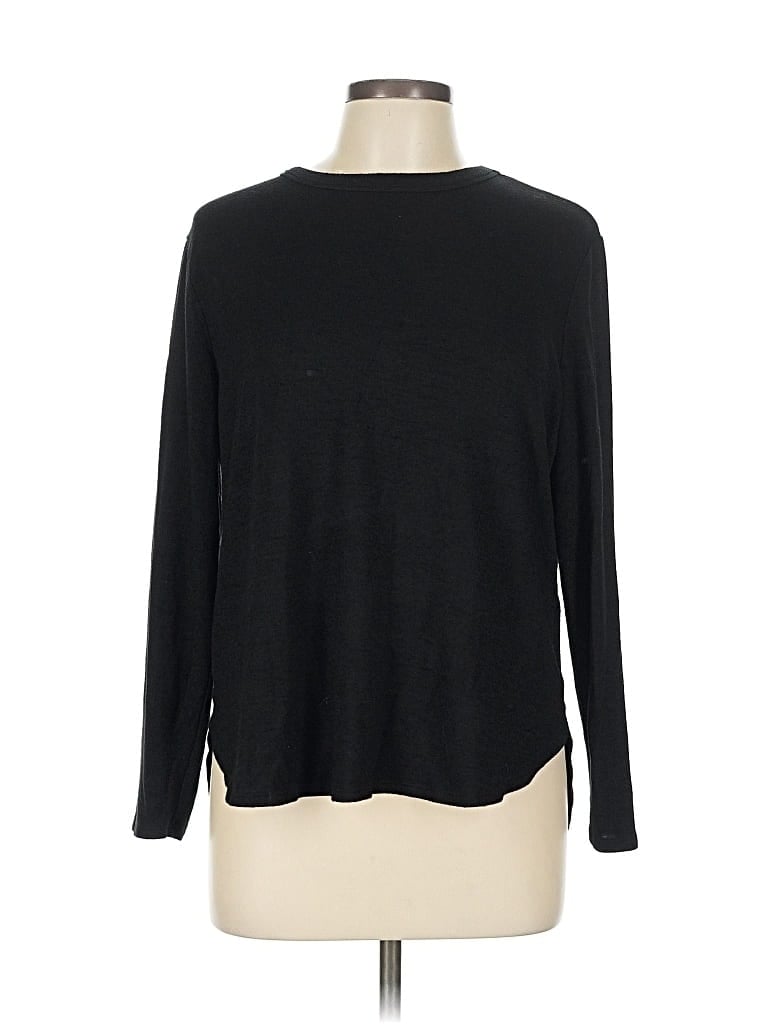 Pre-owned Banana Republic Pullover Sweater In Black