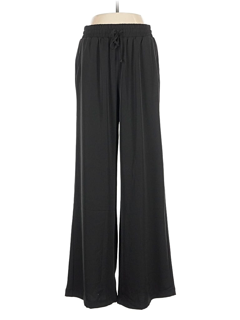 Pre-owned Melloday Casual Pants In Black