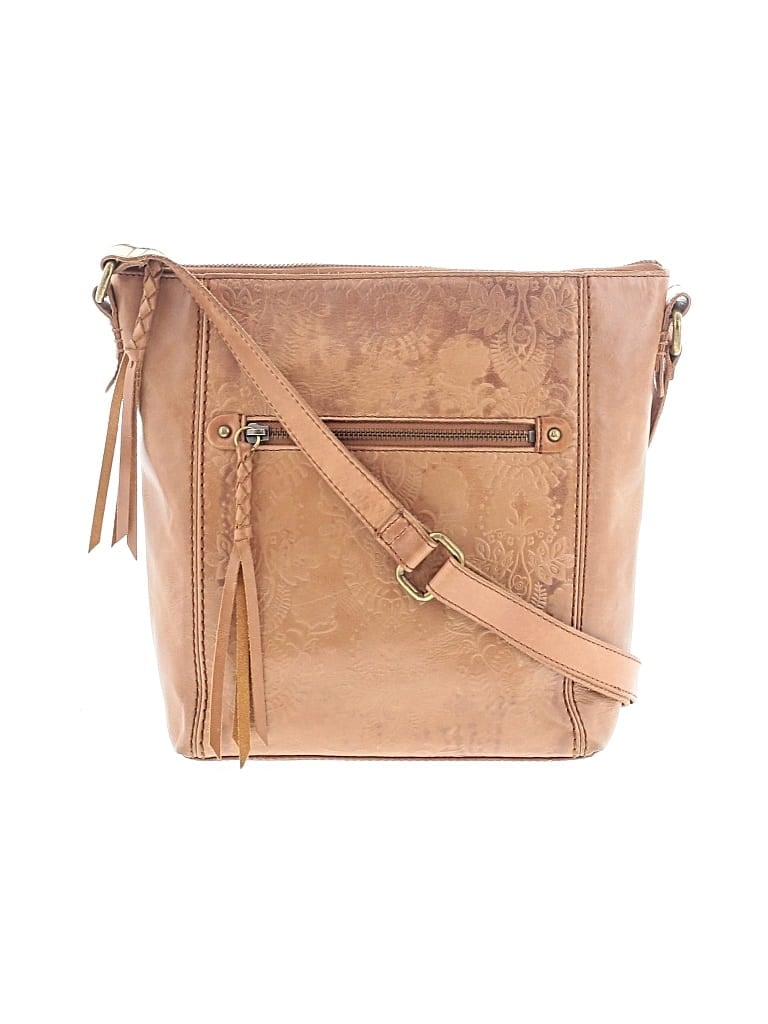 Pre-owned The Sak Leather Crossbody Bag In Brown