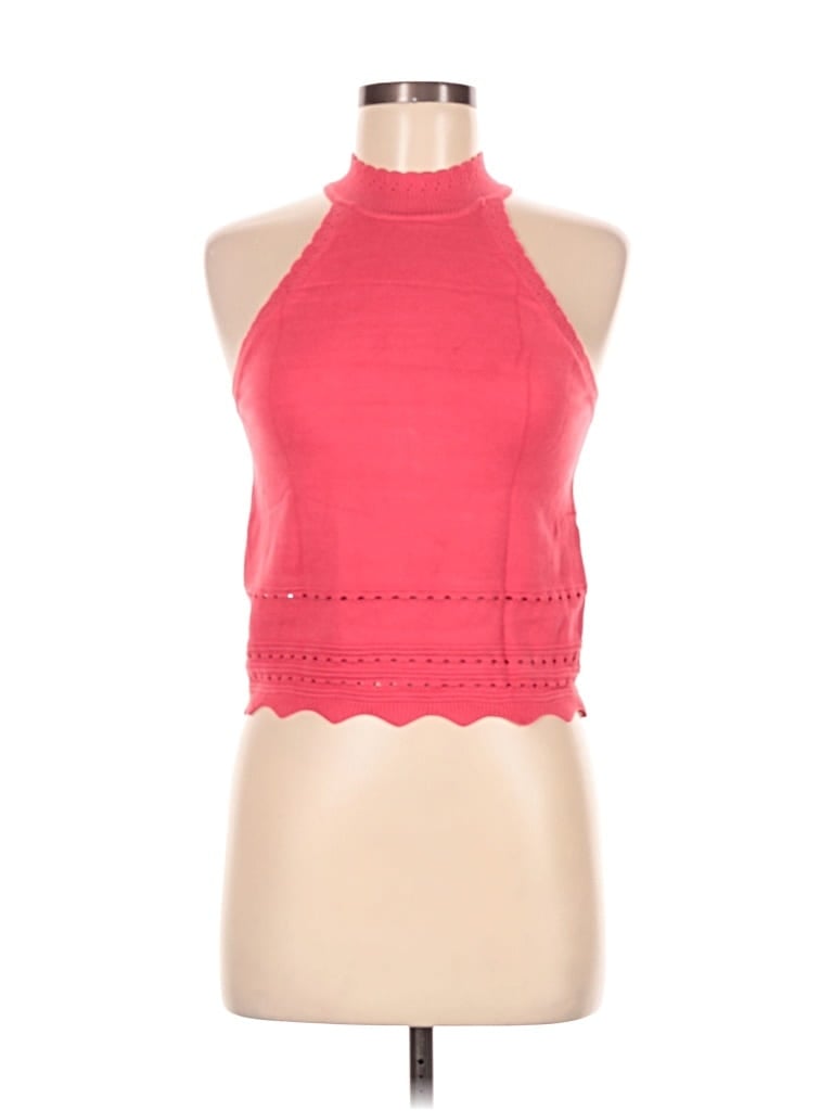 Pre-owned Unbranded Cardigan Sweater In Red