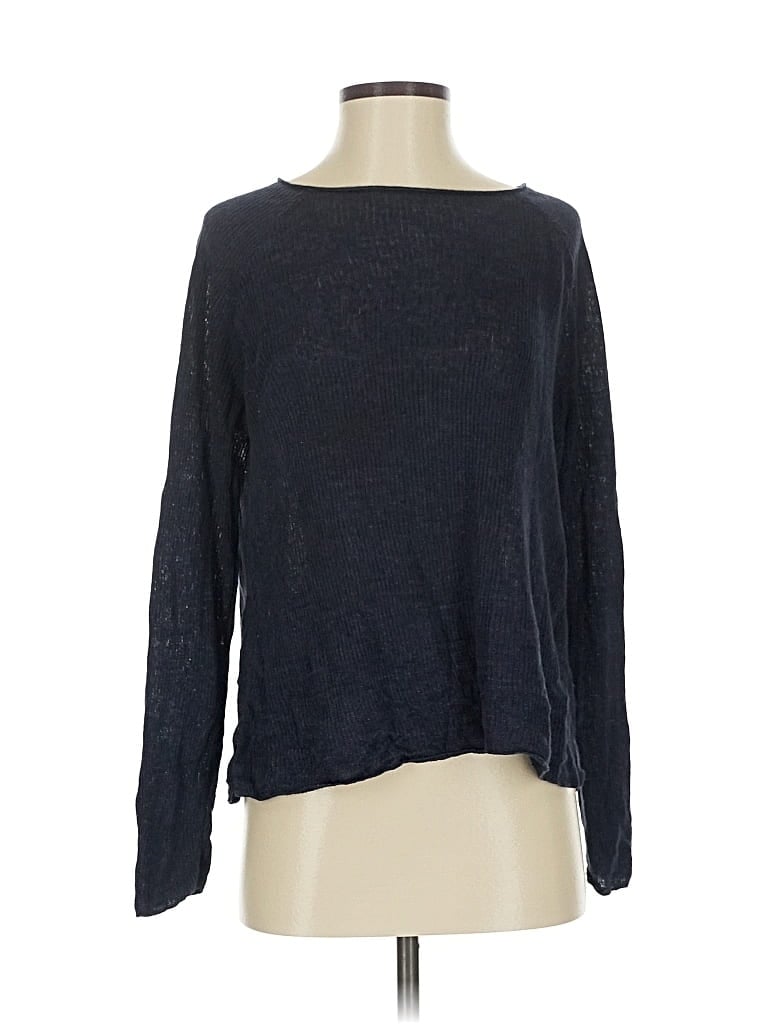 Pre-owned Eileen Fisher Pullover Sweater In Blue