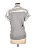 Soeur Stripes Ivory Short Sleeve Blouse Size 7 - photo 2