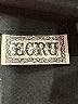 Ecru Solid Black Formal Skirt Size 27 waist (estimated) - photo 4
