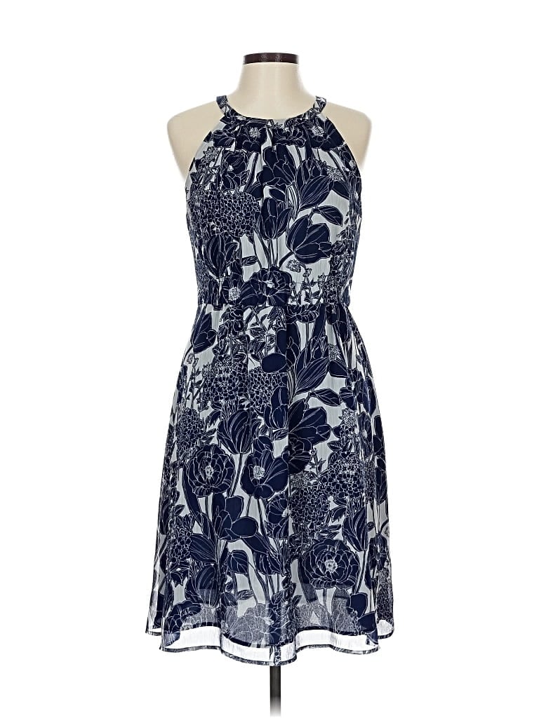 Pre-owned Tommy Hilfiger Cocktail Dress In Blue