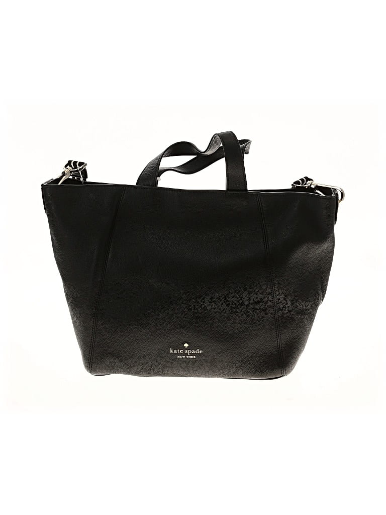 Kate Spade New York Leather Satchel In Black