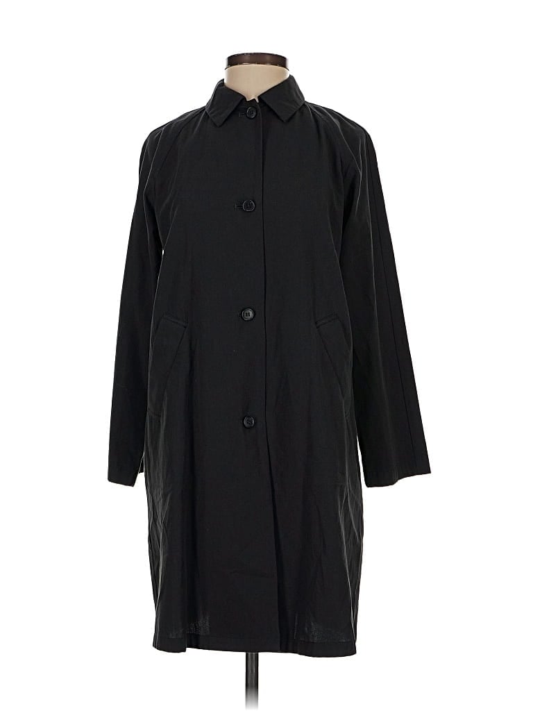 Pre-owned Evam Eva Trenchcoat In Black