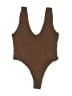 RE ONA Brown Bodysuit Size L - photo 1