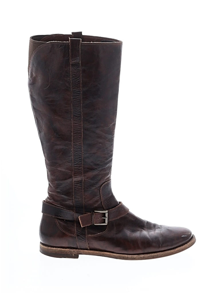 Pre-owned Cole Haan Nike Boots In Brown