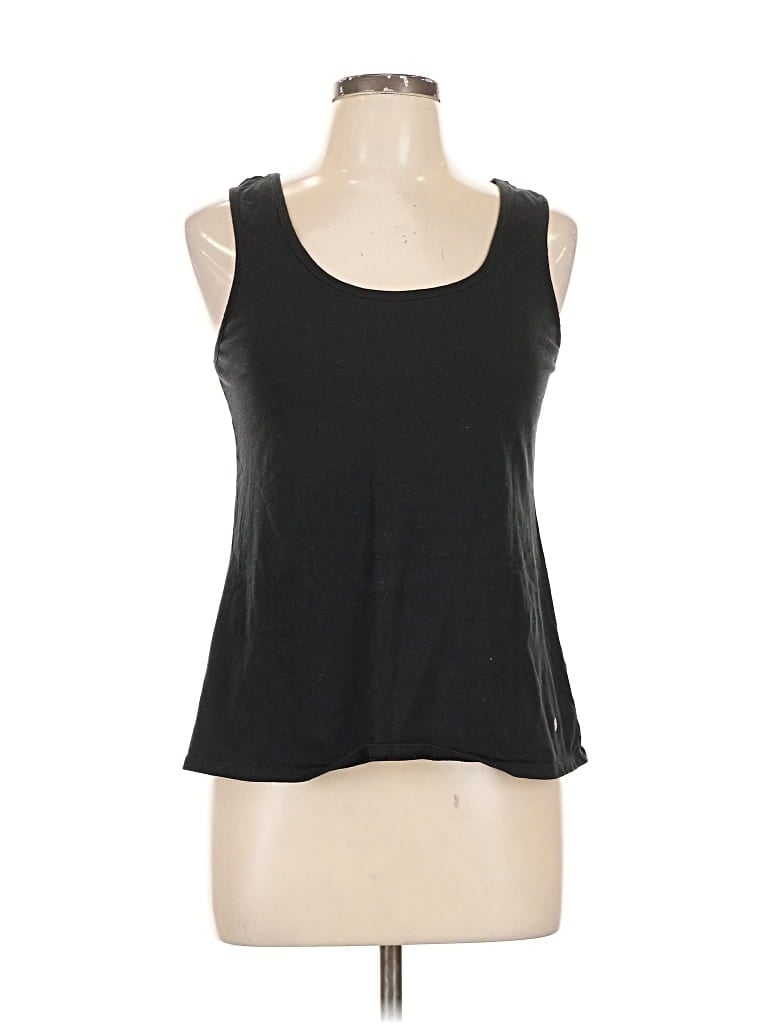 Pre-owned Lucky Brand Tank Top Black Strapless Neckline Tops