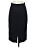 St. John Solid Black Wool Skirt Size 2 - photo 2