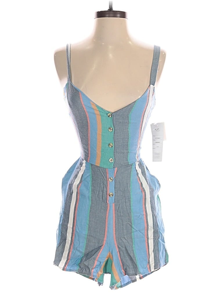 Patrons Of Peace Romper In Blue