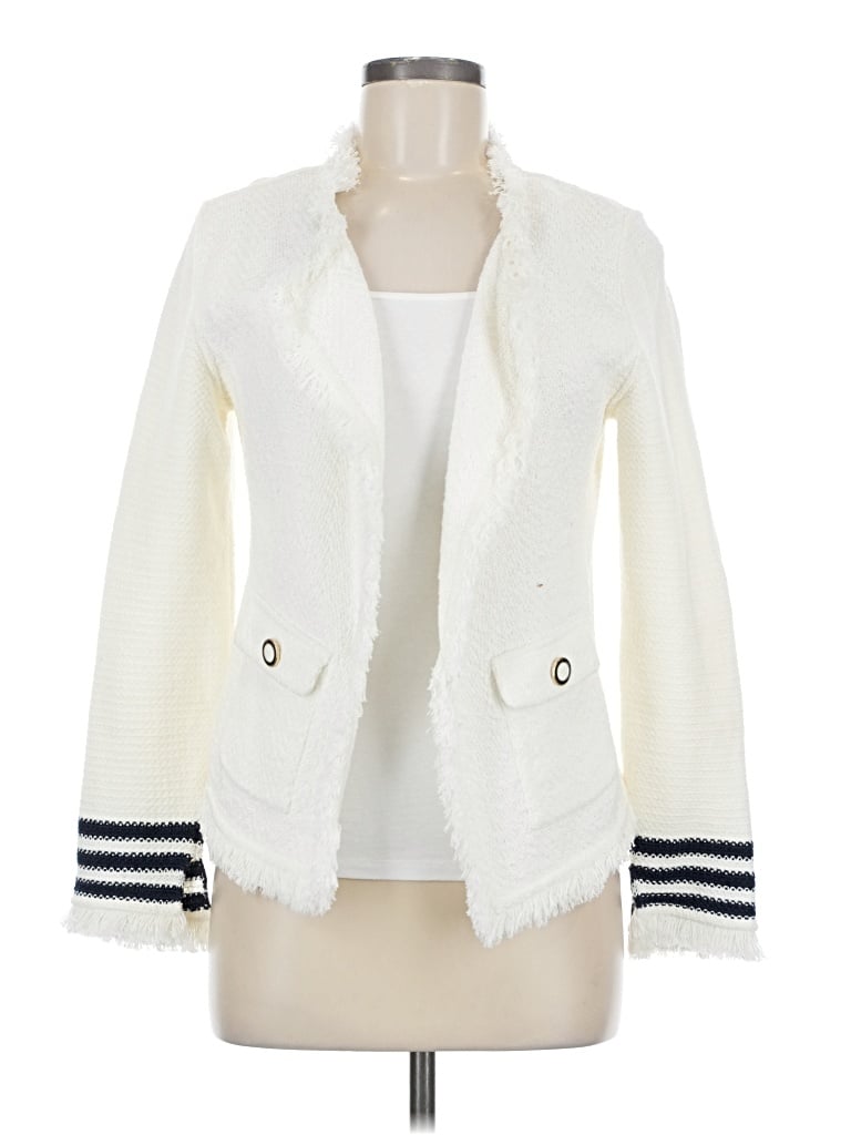 Pre-owned Nic + Zoe Jacket In White