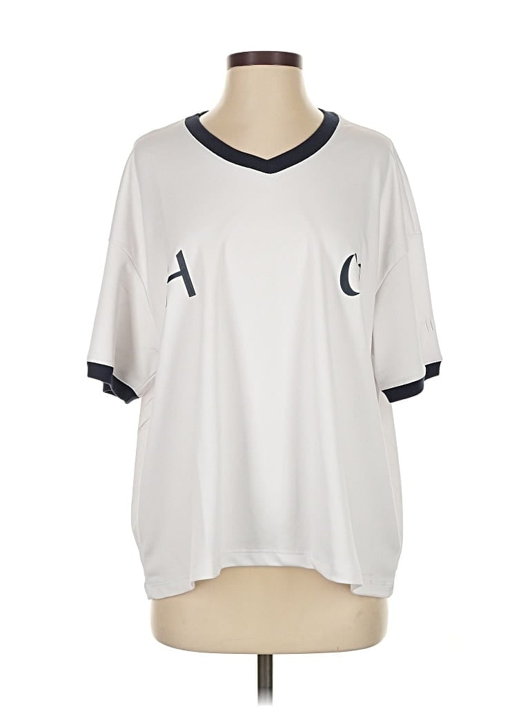 Pre-owned Assorted Brands Short Sleeve T-shirt In White