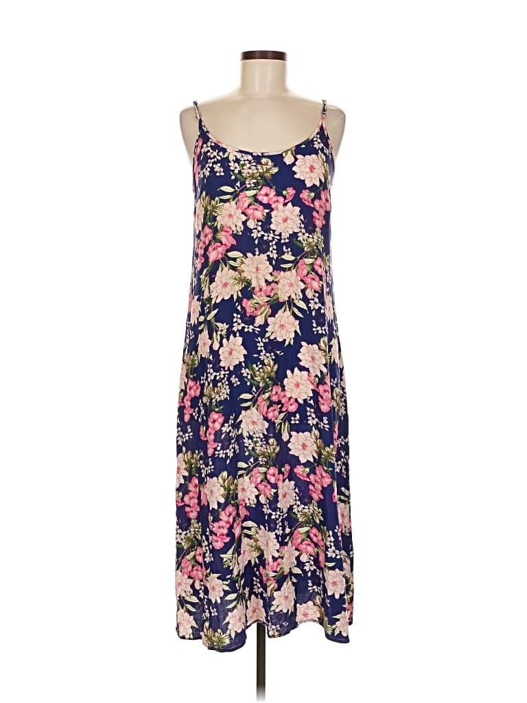 Pre-owned Forever 21 Casual Dress In Blue