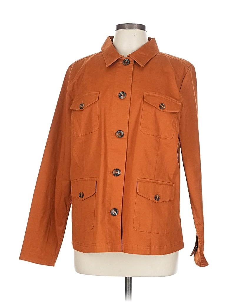 JOAN RIVERS Pre-owned Jacket In Orange