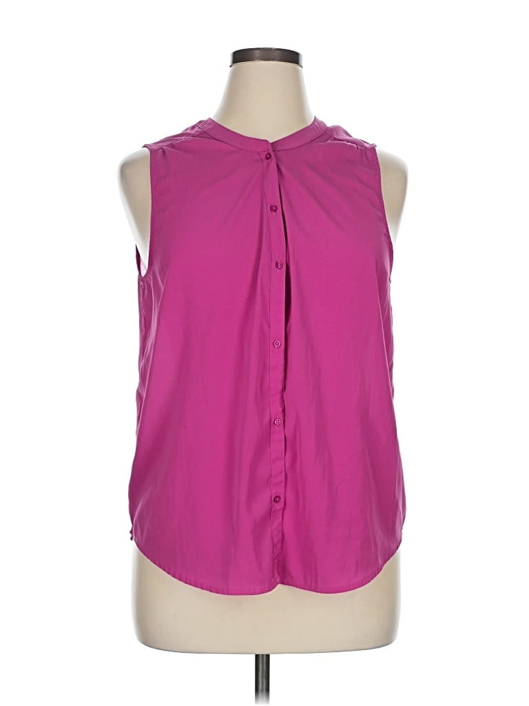 Pre-owned American Eagle Outfitters Sleeveless Blouse In Pink