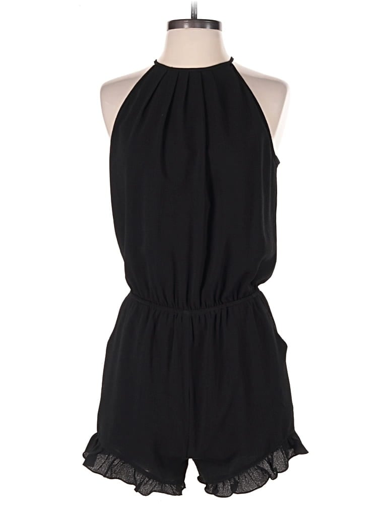 Pre-owned Tcec Romper In Black