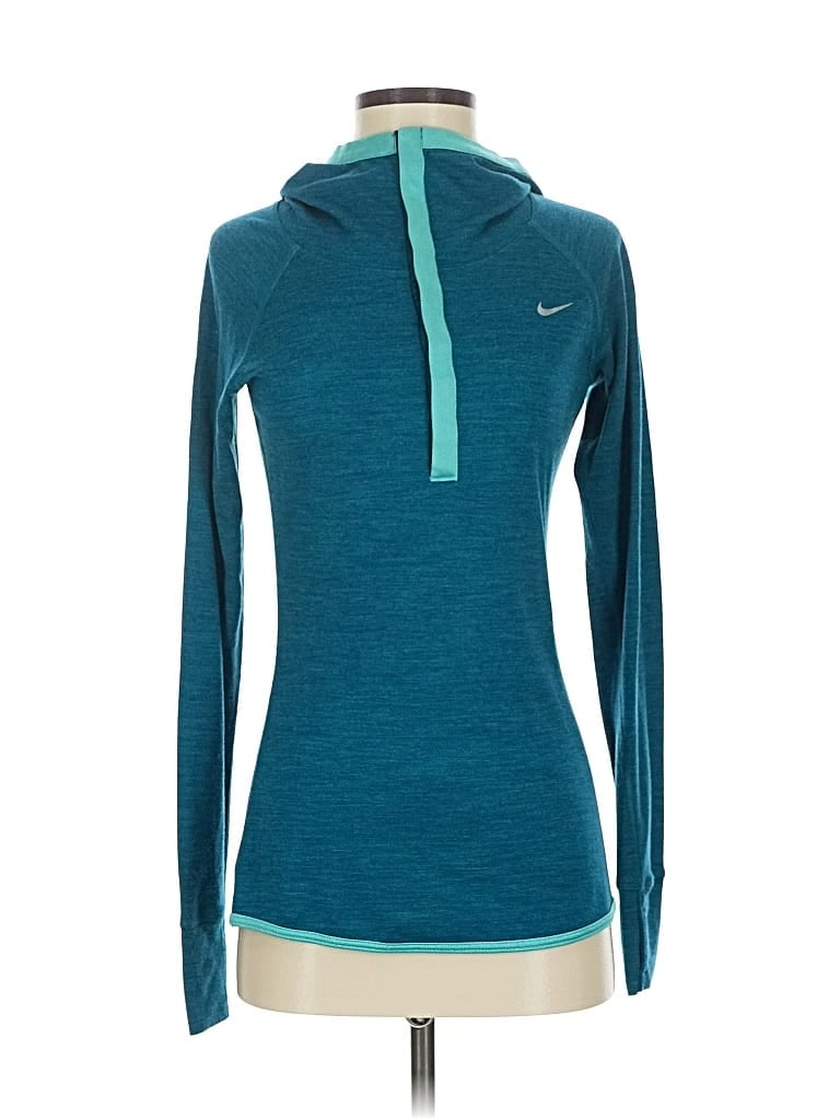 Pre-owned Nike Long Sleeve T-shirt In Blue