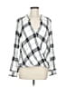 Splendid 100% Rayon Silver Long Sleeve Blouse Size M - photo 1