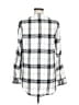 Splendid 100% Rayon Silver Long Sleeve Blouse Size M - photo 2