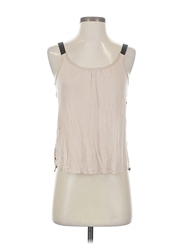 Pre-owned Express Sleeveless Blouse In White
