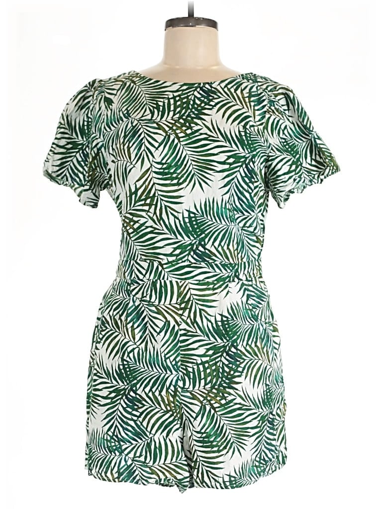 ANN TAYLOR LOFT Pre-owned Romper In Green