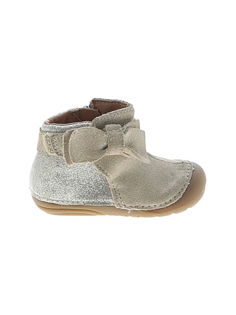 Pre-owned Stride Rite Babies' Ankle Boots In Gold