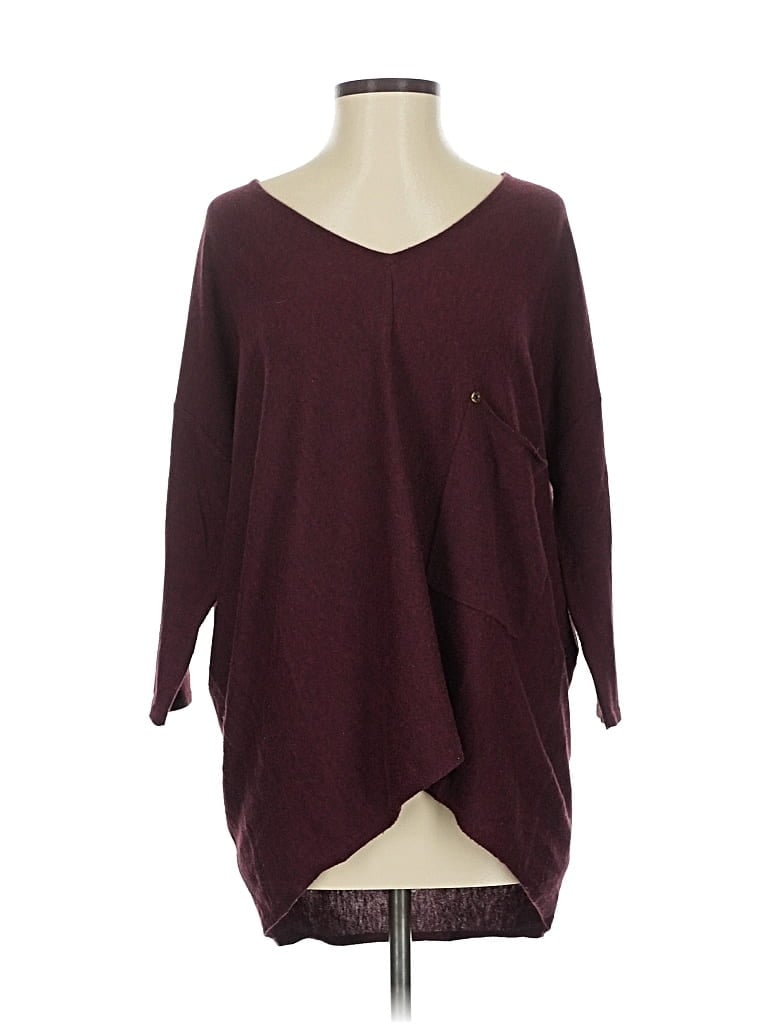 Pre-owned Kerisma Pullover Sweater In Burgundy