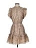 Joie Animal Print Tan Cocktail Dress Size XS - photo 1