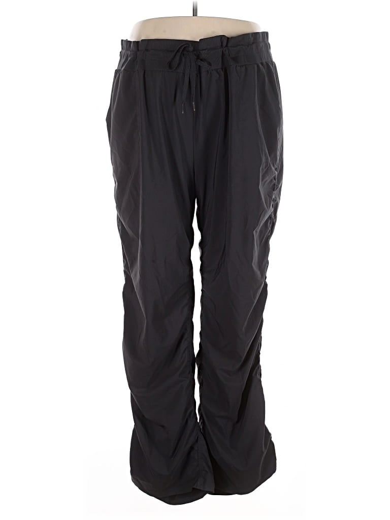 Pre-owned Unbranded Track Pants In Black