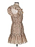 Joie Animal Print Tan Cocktail Dress Size XS - photo 4