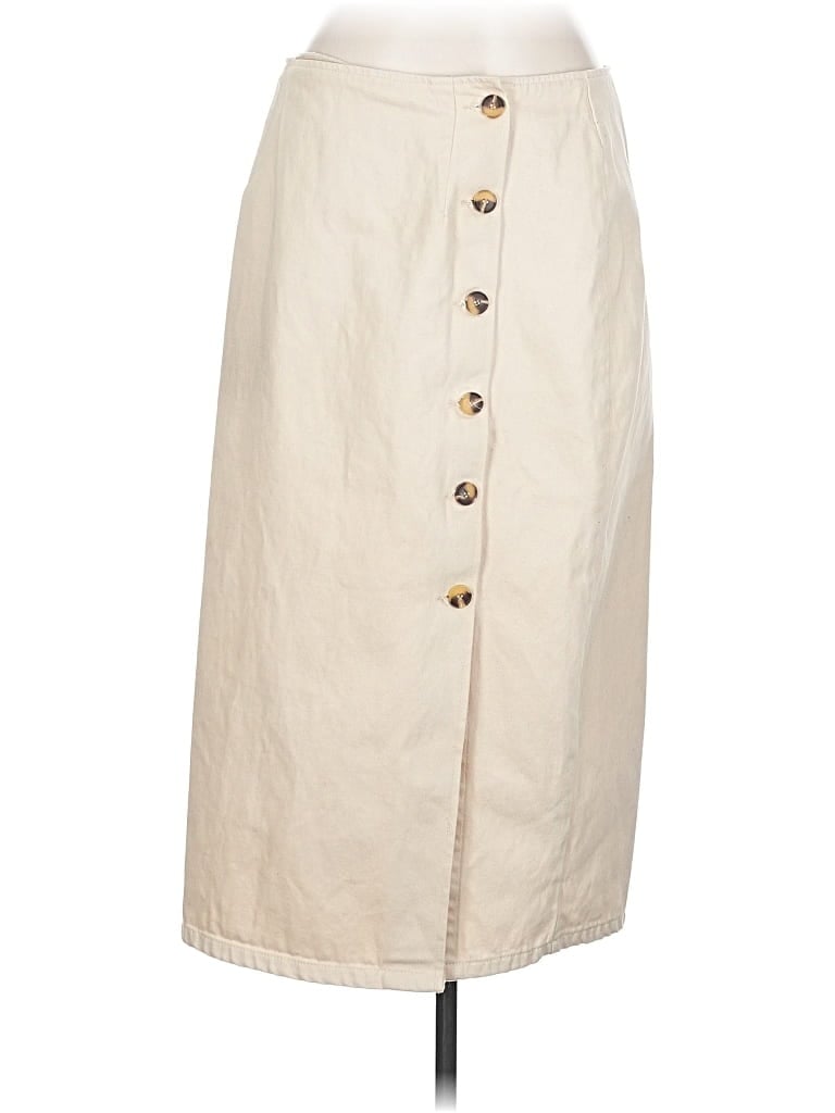 Pre-owned Asos Design Casual Skirt In White