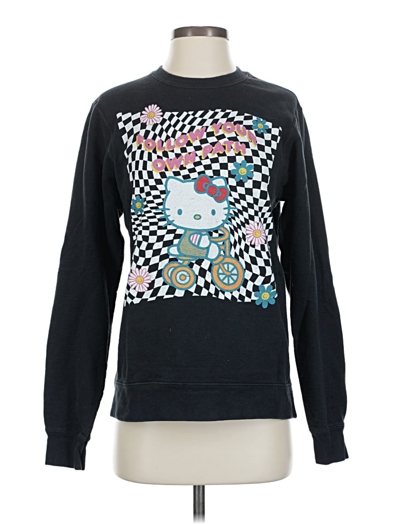 Pre-owned Port & Company Sweatshirt In Black