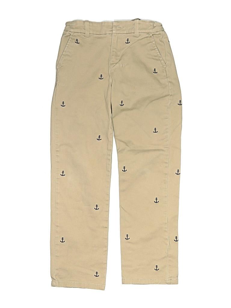 Pre-owned Janie And Jack Kids' Khaki Pant In Brown