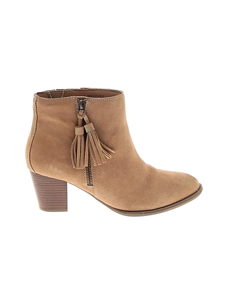Pre-owned Vionic Ankle Boots In Brown