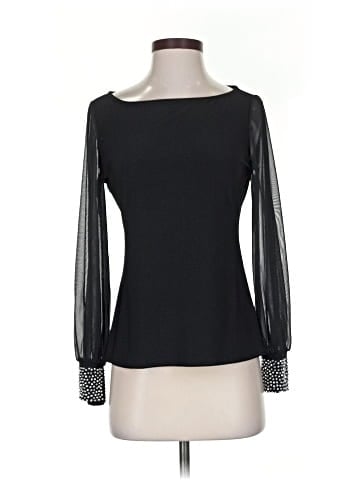 Nicole Miller New York Long Sleeve Top (view 1)